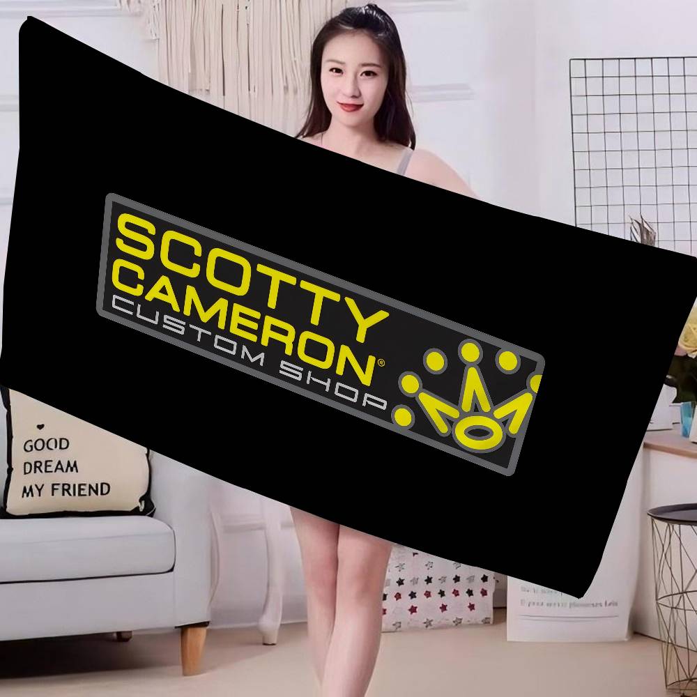 S-Scotty C-Camerons Microfiber Beach Towel Absorbent Quick Dry Soft Yoga Swimming Resort Mountain Climbing Towel