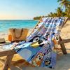 Bluey Beach Towel Super Soft & Absorbent Comfortable Lightweight Suitable for Sports, Travel, Swimming, Yoga, Bathroom, Beach, And Pool