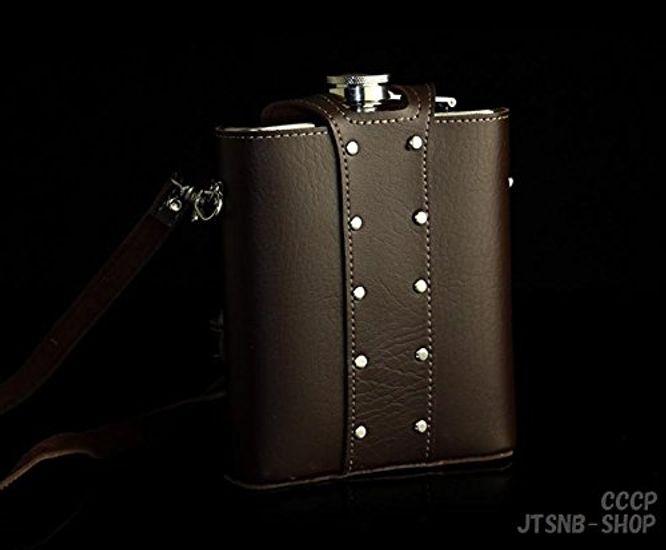 CCCP Skittles Bottle 18oz Whiskey Portable Big Bottle Hip Flask CCCP Emblem [Item]