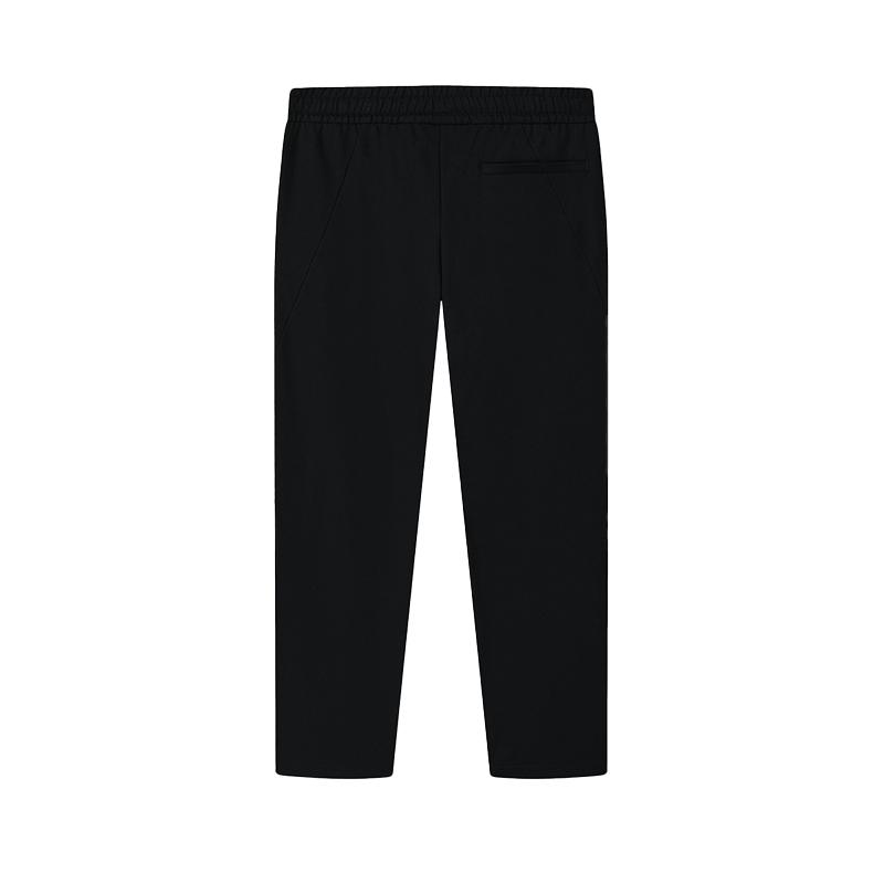 New FILA MILANO Collection Knitted Sweatpants Men's Jet Black F11M525603F-BK