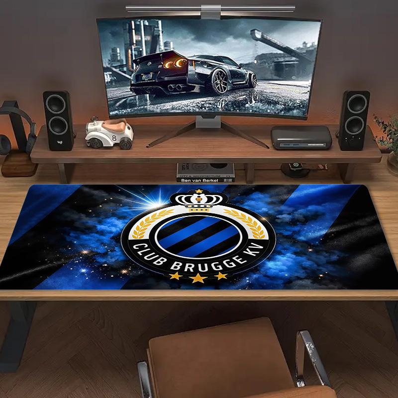 Club Brugge KV Print Cushion Non-slip Laptop Tablet Big Mousepad XXL Mat Mini PC Playmat With Lock Edge