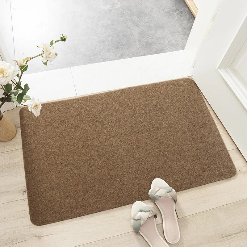 Japanese Minimalist Doormat, Anti-Slip & Scratch-Resistant, Ultra-Thin Design for Outdoor/Indoor Entrance Mats