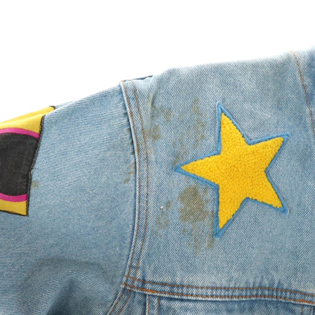 mickey & co. 90s Old Mickey Mouse Denim Jacket S Denim jacket trucker Women Used