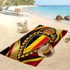 Belgium Football Print Beach Towel Quick Dry Super Absorbent Soft Bath Towel for Swimming Beach Travel Fan Souvenir Gift
