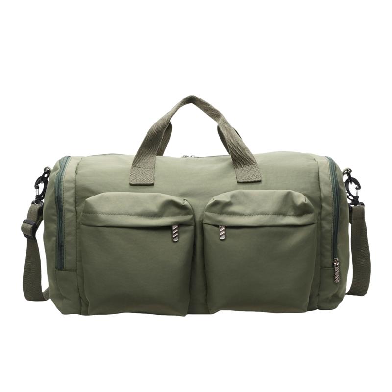 

Сумка для фитнеса, разделение сухого и влажного, спортивная дорожная сумка, большая вместимость, сумка для багажа, женская сумка для хранения зелёный