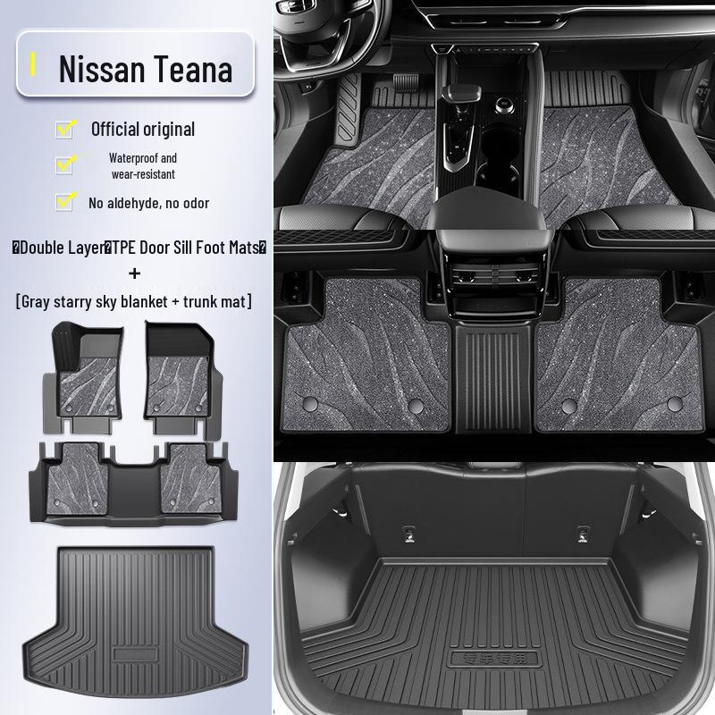 2025 Nissan Altima Vollabdeckung TPE Fußmatten & Zubehör Modifikationsleitfaden