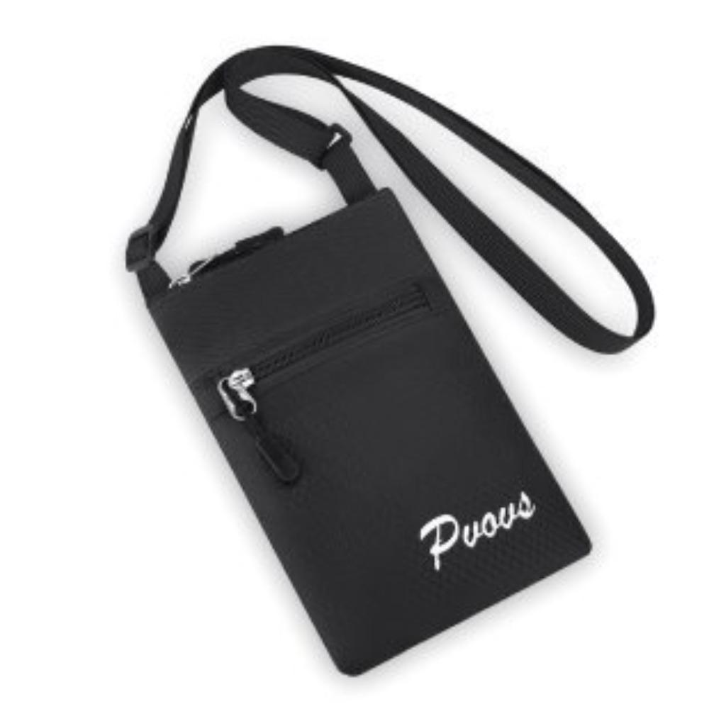 

Candy Color Square Shoulder Bag Multifuctional Mobile Phone Pouch Simple Coin Pouch Outdoor