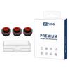 XDcase 3pcs / Set Replacement Silicone Ear Tips Kit, M Size