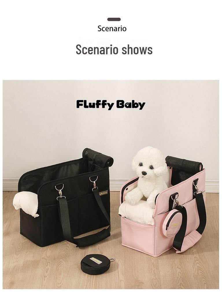 Tragbare, faltbare Mehrweg-Reisetasche für Katzen von Fluffybaby