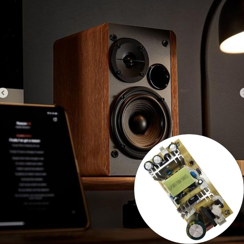 100V 240V Input to DC15V 6mA Convert Module Delivering 90W Power with Safety Features Ideal for Auditory Systems