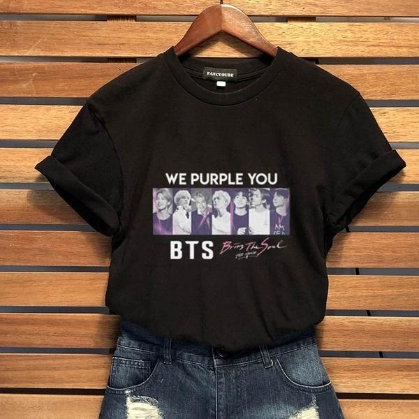 

Футболка Bts Brings Soul Movie Футболка Топы для фанатов Bts
