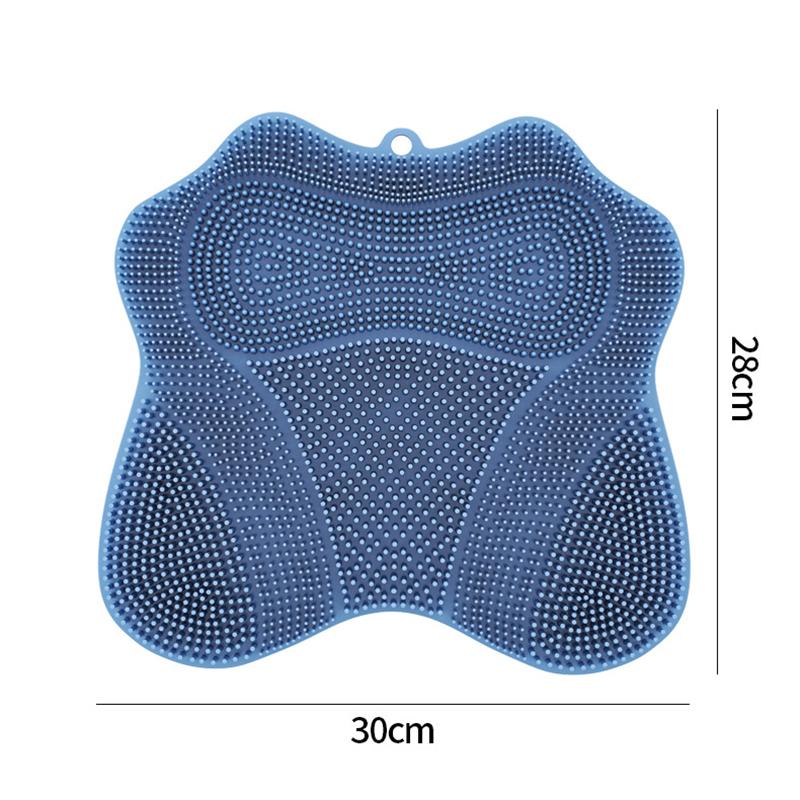 Rub Bath Artefakt Silikon Fauler Rücken Rub Badbürste Rückenmassage Bad Rub Fußpolster