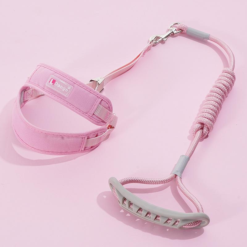Teddy Dog Universal Leash, Anti-escape, No Neck Constriction, Lightweight Chest and Back Strap, Net Port Pet