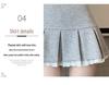 Falda Pantalón de Verano para Mujer con Adorno de Encaje, Corte A, Plisada - Cintura Alta, Adelgazante, Diseño Versátil que se Ajusta a la Cadera