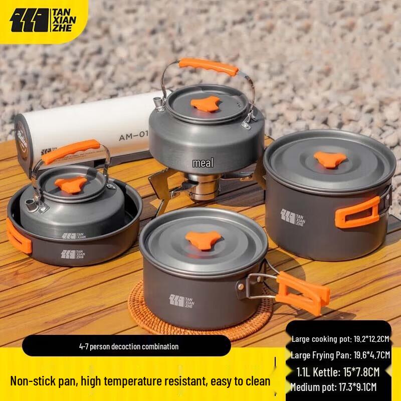 Explorer Outdoor Camping Cookware Set