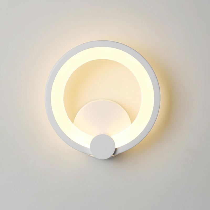 Creative LED Wall Lamp Bedroom Acrylic Wall Lamp Acrylic Living Room Balcony Stairs Corridor Allele Decorative Lamps (Warm White)