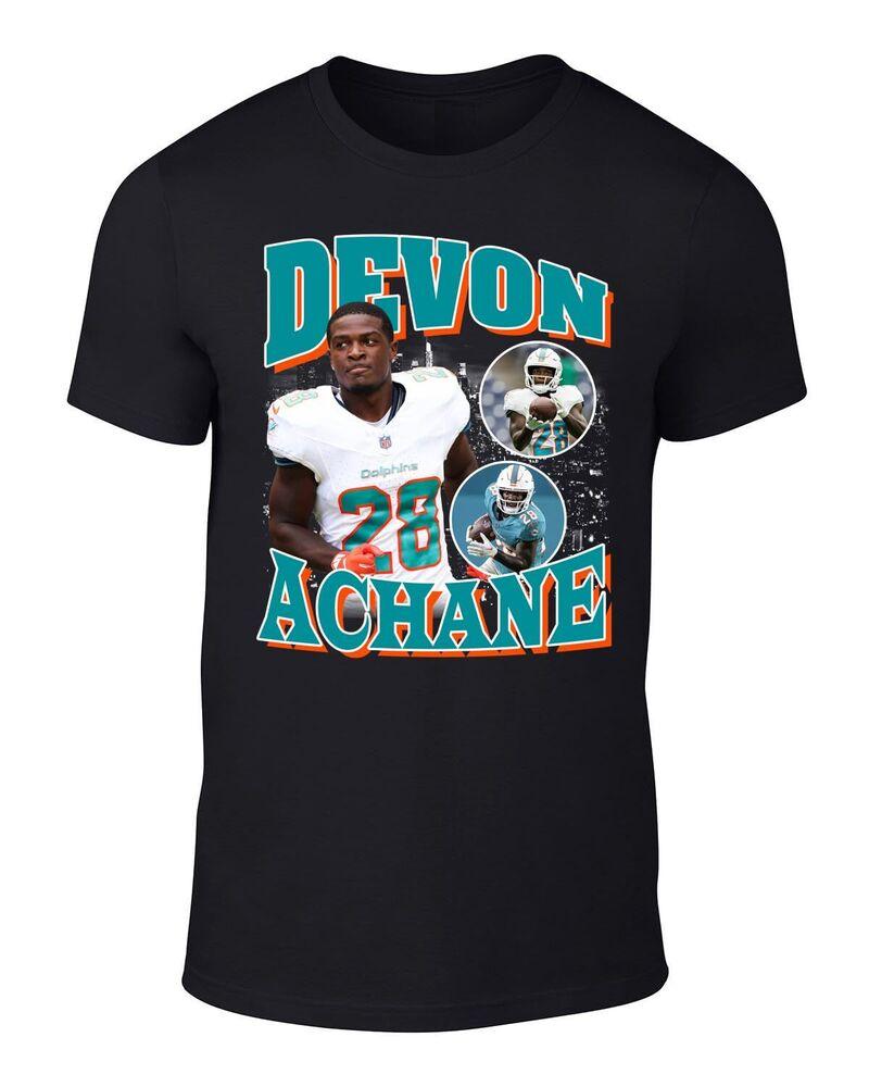 Devon Achane Bootleg Style T-Shirt Unisex T-Shirt S