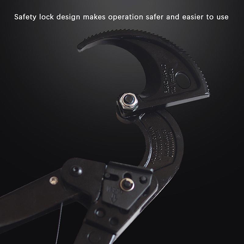 1Pc Hs-325A Cable Cutters Ratcheting Cable Cutters Heavy Duty For Electricians Cutting Aluminum Copper Soft Wire