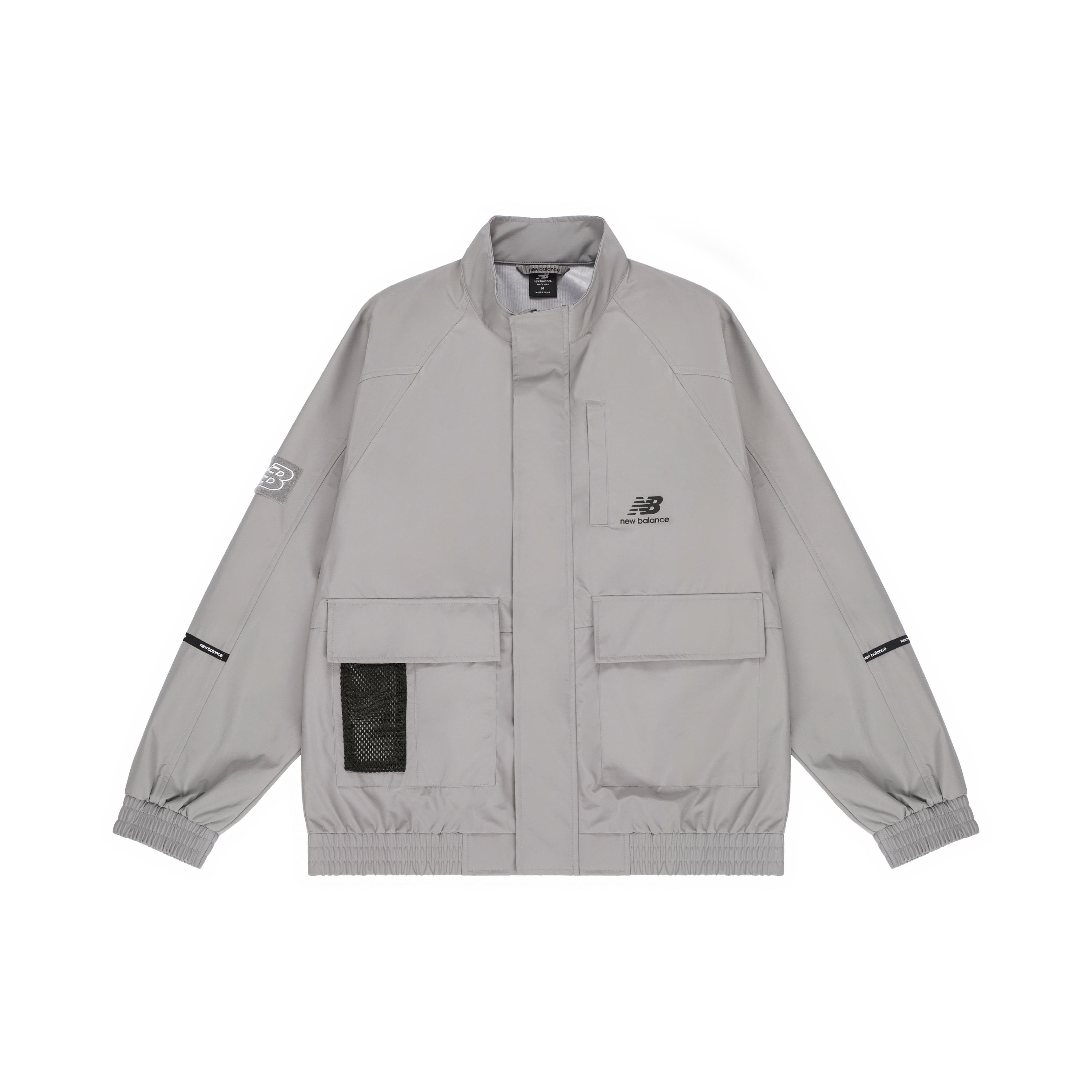 Мужская куртка New Balance Светло-серая AMJ21358-MHD XXL