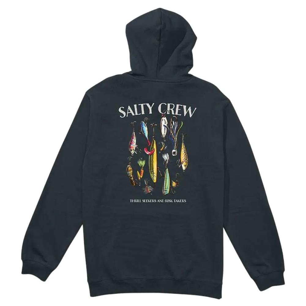 Salty Crew Толстовка с капюшоном Lure gear fleece EU M