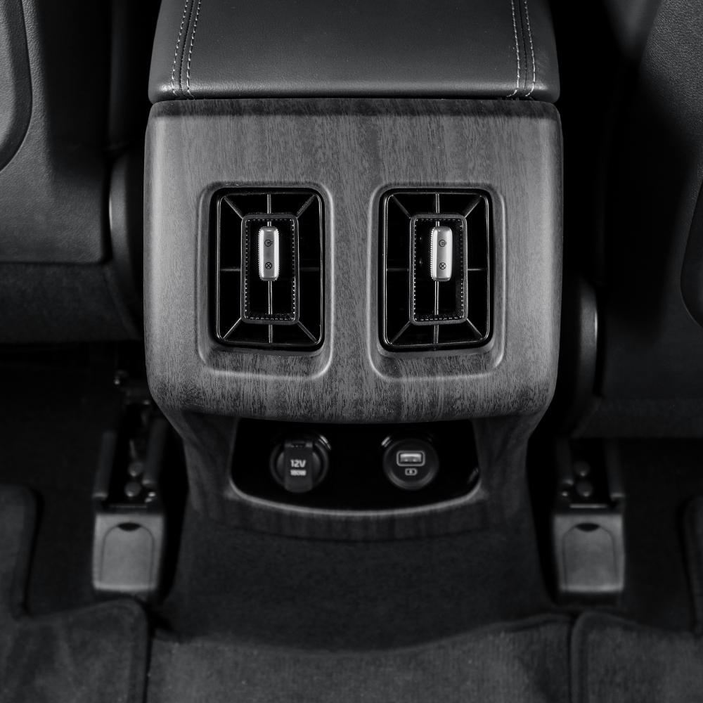 Rear Armrest Box Anti Kick Protective Cover AC Air Conditioning Vent Outlet Frame Panel For Kia Sorento MQ4 2026 2026 2026