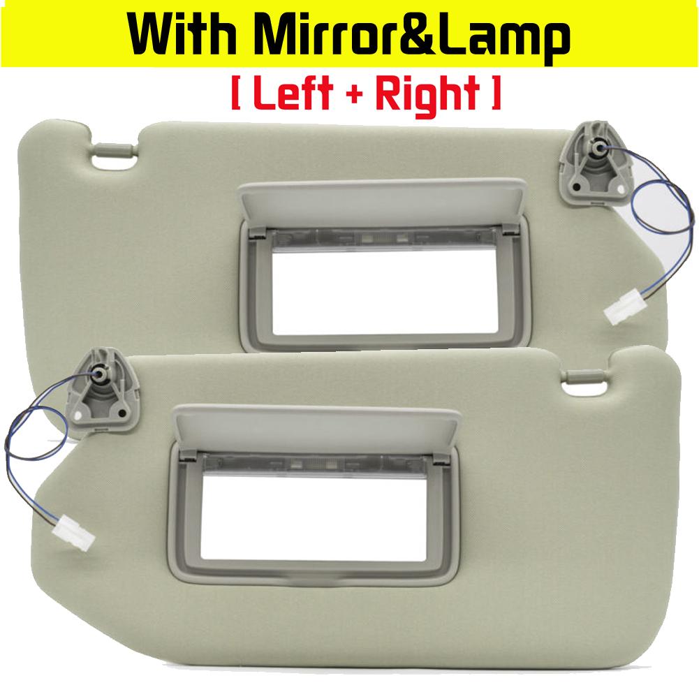 

Для Nissan Pathfinder R52 левый и правый солнцезащитный козырек для водителя 2013 2014 2015 2016 2017 Infiniti QX60 JX35 96401-9PB0A pair