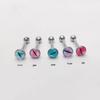 Glitter Starry Sky Stainless Steel Tongue Barbell & Cartilage Piercing Body Jewelry