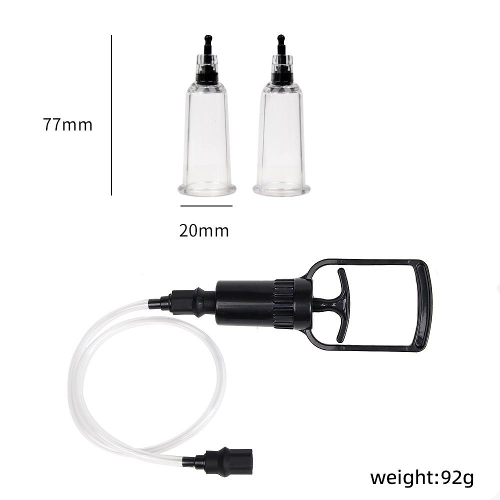 Female Breast Sucker Pussy Pump Enlarger Clitoris Clit Stimulator Nipple Vacuum Pump Adult Sex Toys For Women Nipple Clamps