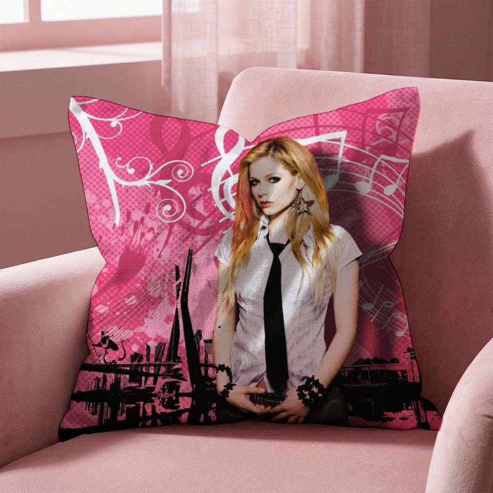 A-Avril Ramona Lavigne Kissenbezug Mehrzweck-Kissenbezug für Zuhause & Auto - Wendbar, Weich & Langlebig für den täglichen Gebrauch