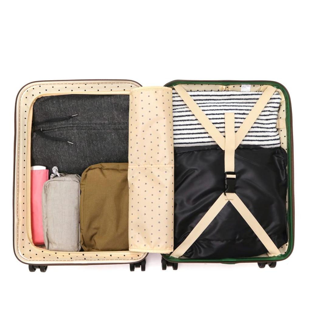 Walizka transportowa 4 kółka Walizka transportowa granatowa [Tsumori Chisato] 3,2 kg 4260-15