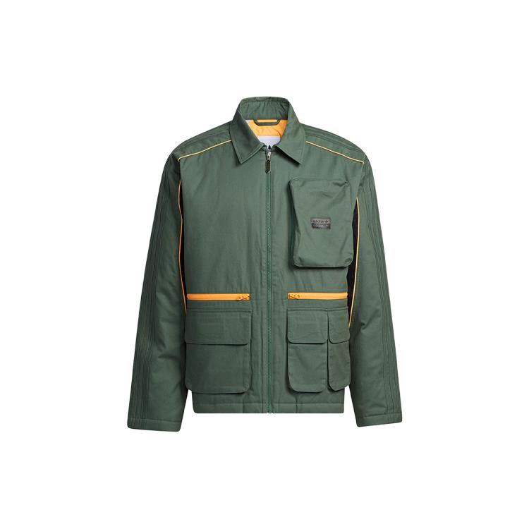 Мужская пуховая куртка Adidas Originals Зеленая GP1870 L