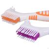 Double Sided Cleaning Brushes Set Multi-Layered False Brush 4x