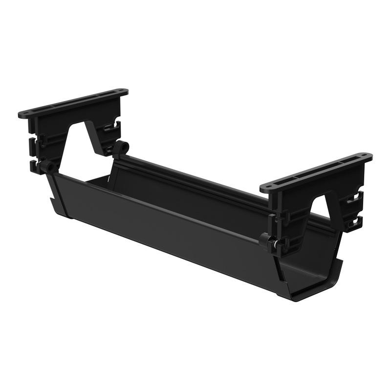 Under Desk Cable Management Rack: Executive Desk Organizer for Power Strips and Wires