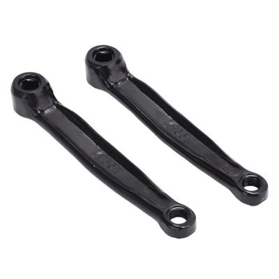 2 Piezas Brazo de Biela de Pedal de Bicicleta de Repuesto 165MM Aleación de Aluminio de Alta Resistencia Universal Bicicleta Eléctrica Plegable Híbrida de Montaña Carretera Bicicleta de Ejercicio Brazo de Biela