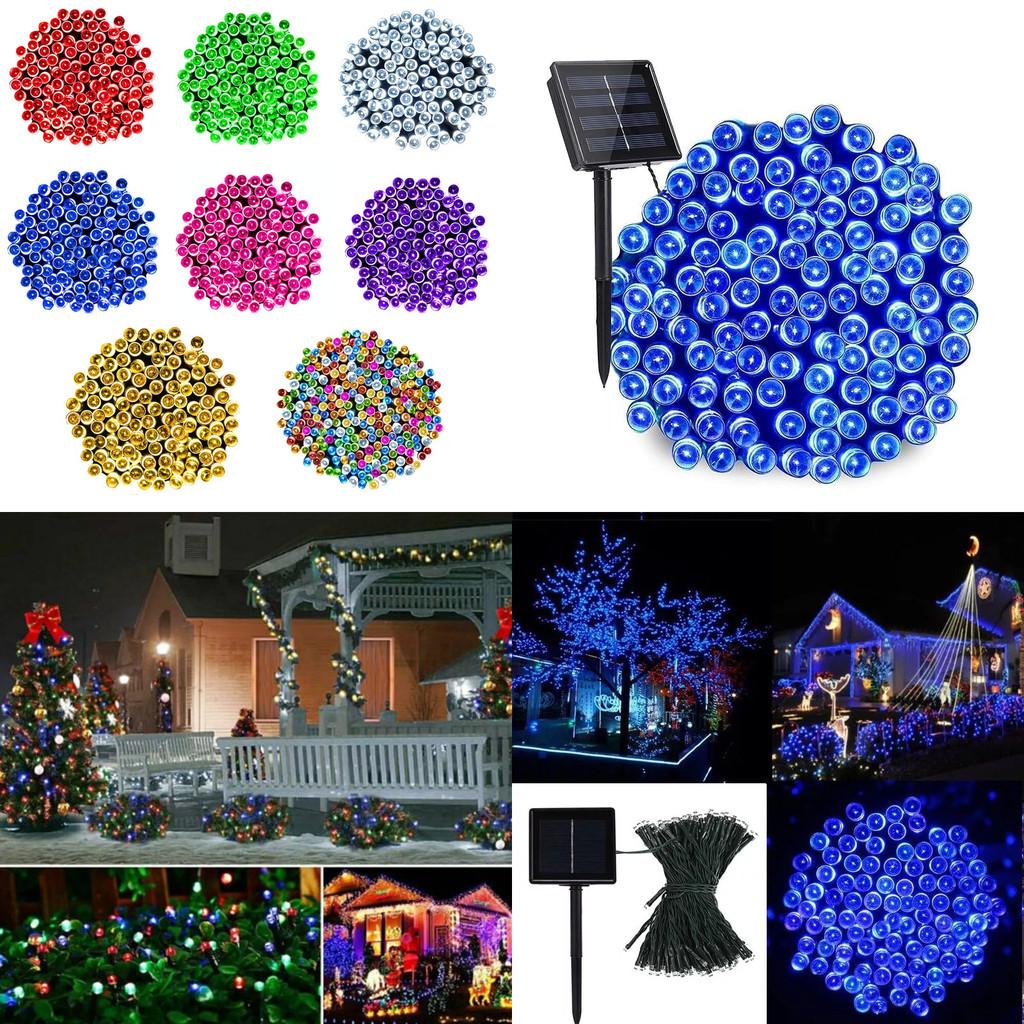 Multi-color Led Solar String Lights Ideal For Outdoor Waterproof Holiday Decoration