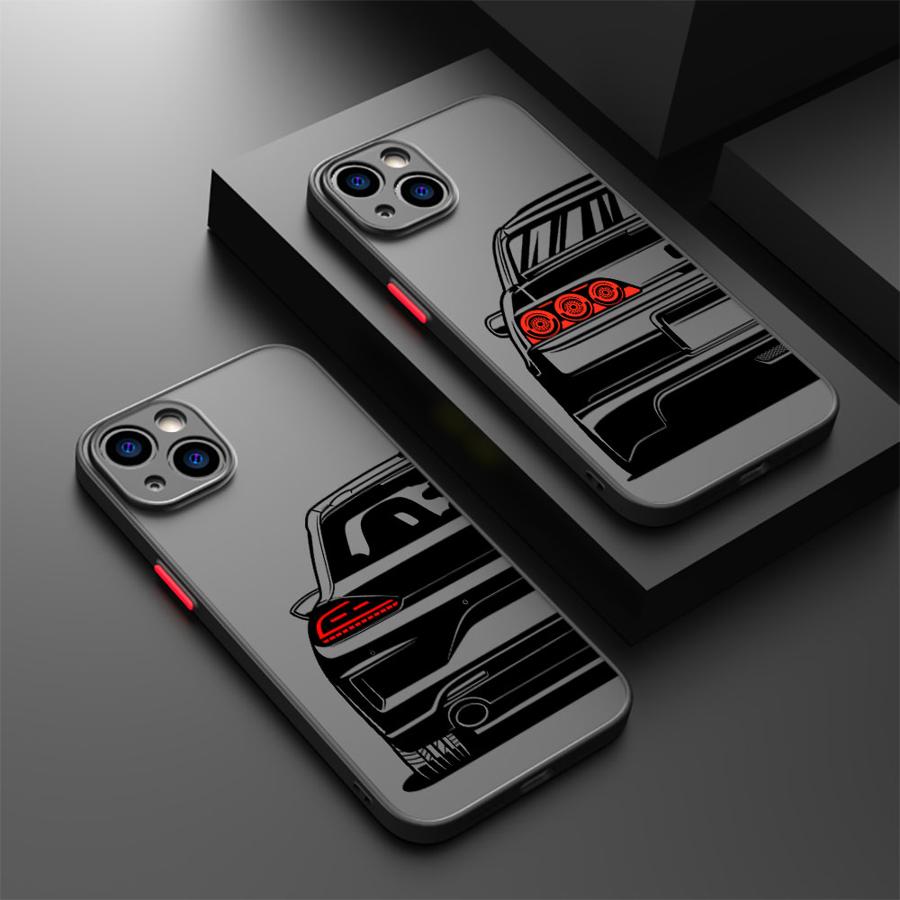 Luxury Cool Car Soft Cover Case for iPhone 15 16 14Plus 7 8 12 13 11 Pro Max 13 Mini XS Max