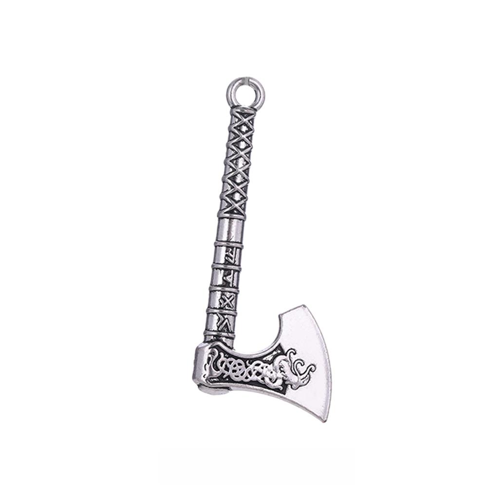 Slavic Axe Pendants Amulet Men Religious Celtics Knot Charms DIY Accessories for Jewelry Necklace Bracelet Making