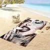 Sabrina Carpenter Melody  Print Beach Towel, Large Soft Quick Dry Towel for Beach Camping Swimming