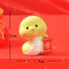 Cute Little Green Snake New Year OrnamentHome Desktop DecorationSimulation Resin Handicraft