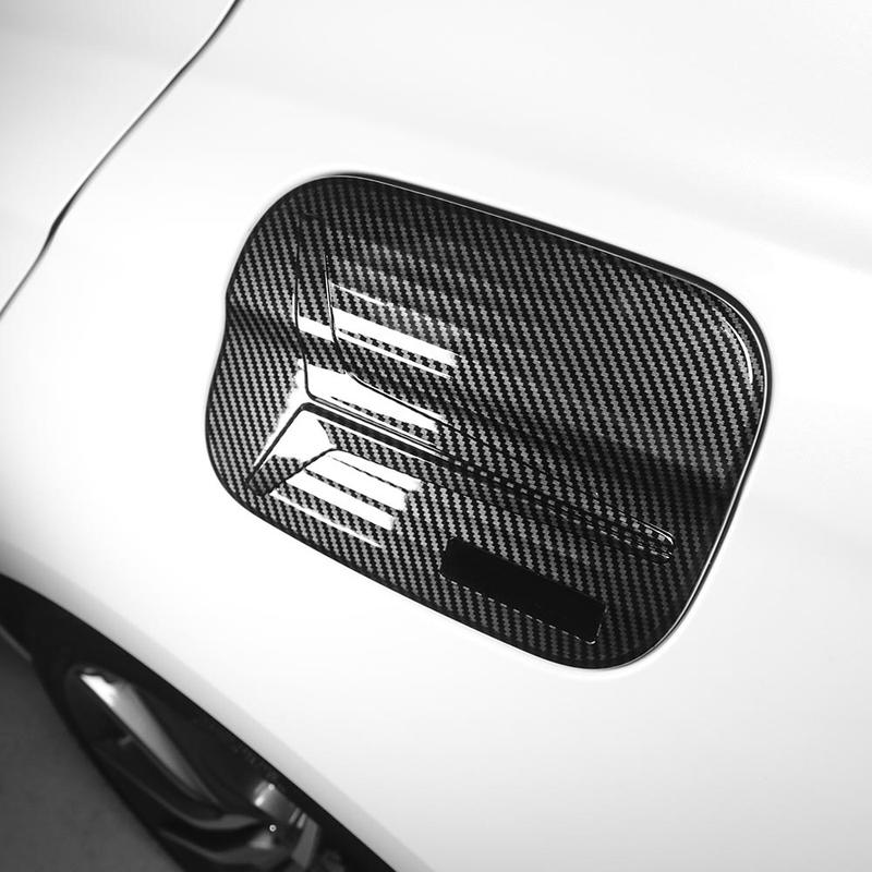 For Genesis G70 -2026 Car Supplies Carbon Fiber Black Oil Cap Fuel Tank Cap Cover Trim Exterior Accessories