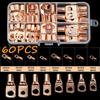 With Box Ring Terminal Conduit Wire Crimp 60pcs Battery Cable Connectors Copper Kit Lug Tube Terminals Hot Sale