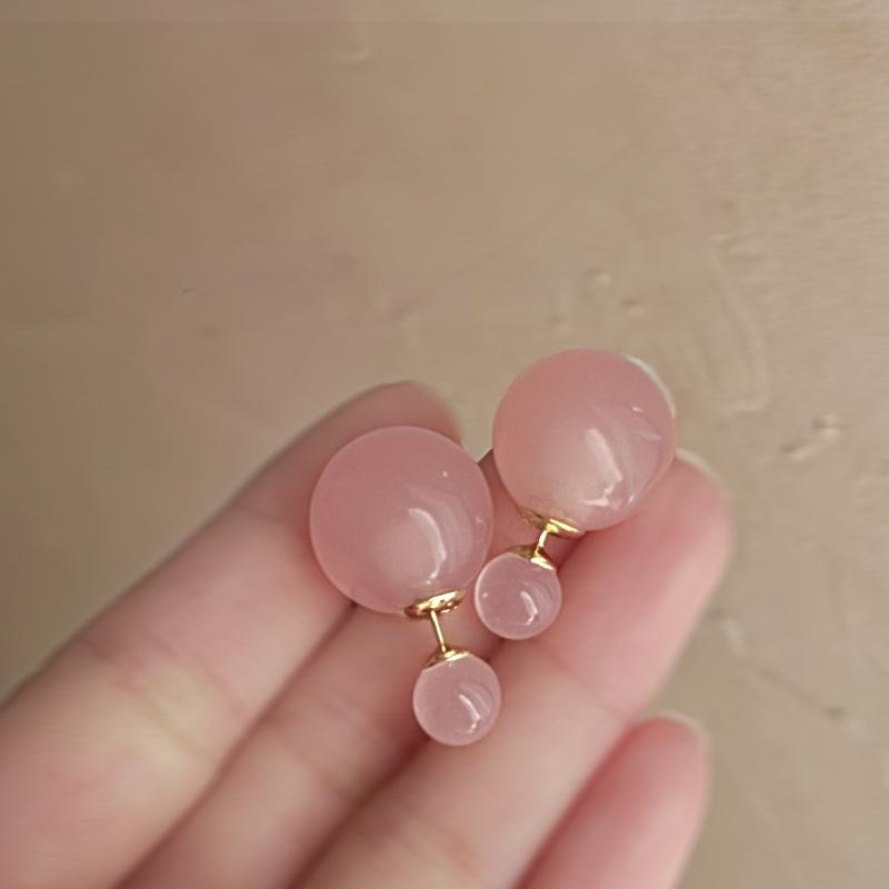 

Симпатичные розовые серьги-шарики для женщин — уникальный дизайн со сладким и сказочным шармом розовый