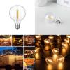 G40 Replacement Led Light Bulbs Outdoor E12 Screw Base Shatterproof Globe Bulbs