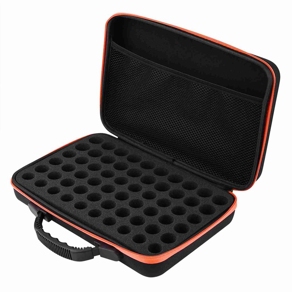 Essential Oil Carrying Case Hard Shell Case,60 Bottles Shockproof And Wear-Resistant For Bottles 5ml 10ml 15ml