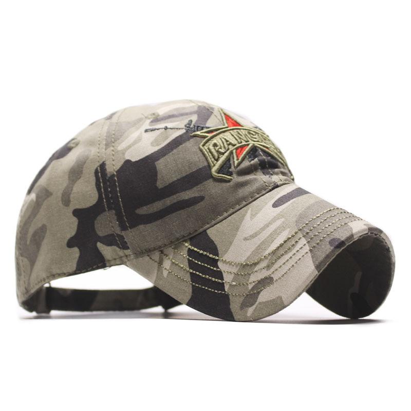 New Military Fans Outdoor Leisure Mountaineering Visor Cotton Camouflage Baseball Cap, Three-dimensional Embroidery Cap