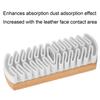 Natural Crepe Wood Brush Suede Nubuck Shoes Brush Leather Stain Cleaner for Shoe Care