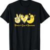 Peace Love Bananas Fresh Banana Fruit Lover Kids T Shirt