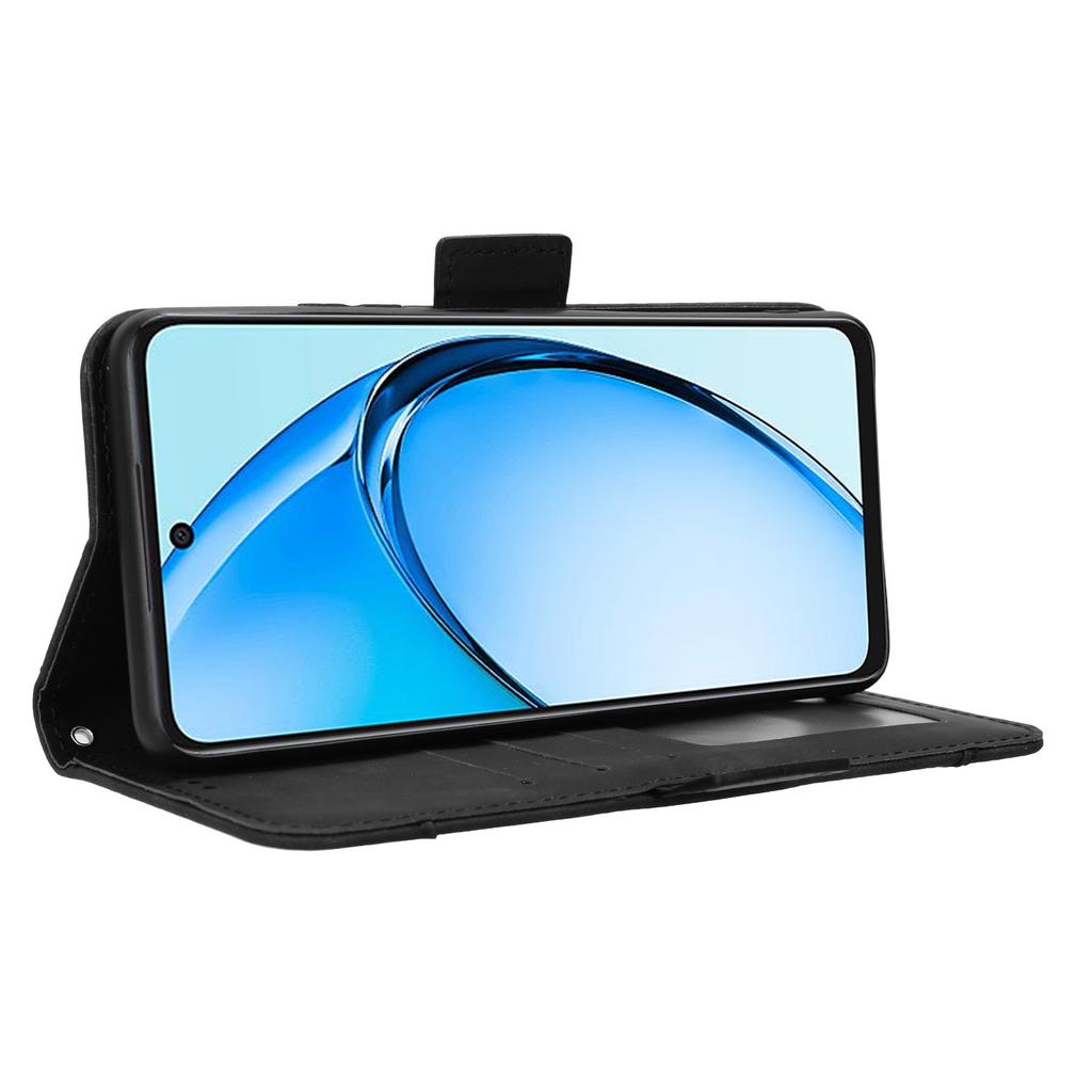 For Oppo A60 4G Case with Multiple Card Slots PU Leather Flip Stand Cell Phone Cover