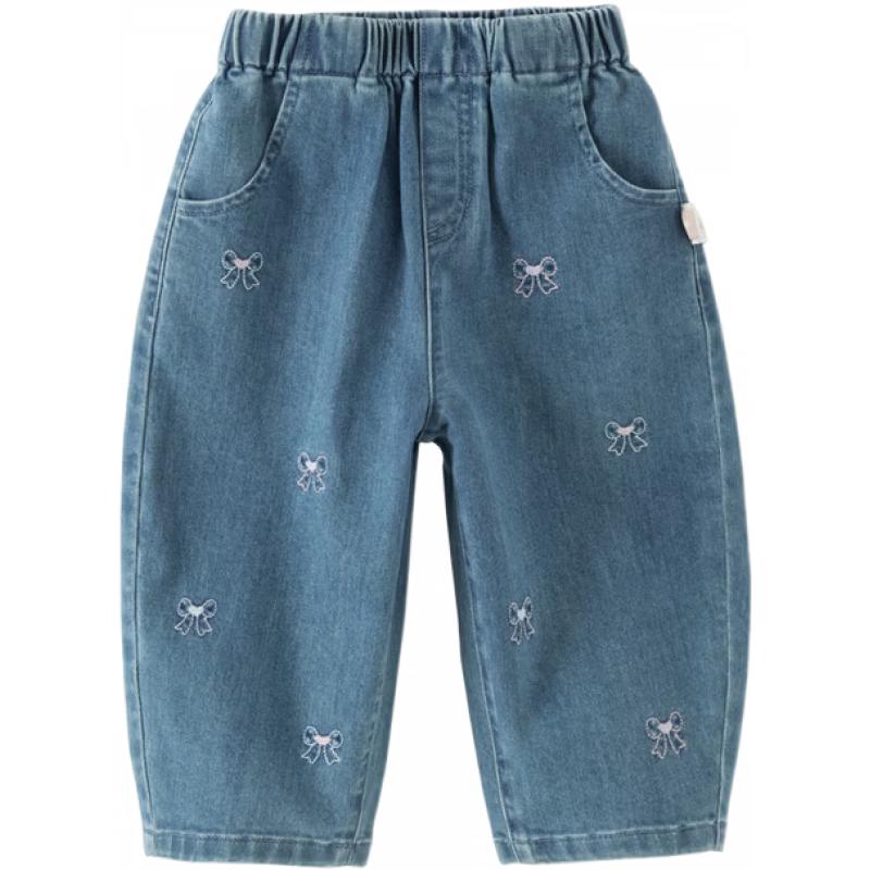 Джинсы из вышитого денима DAVE & BELLA для мальчиков и девочек