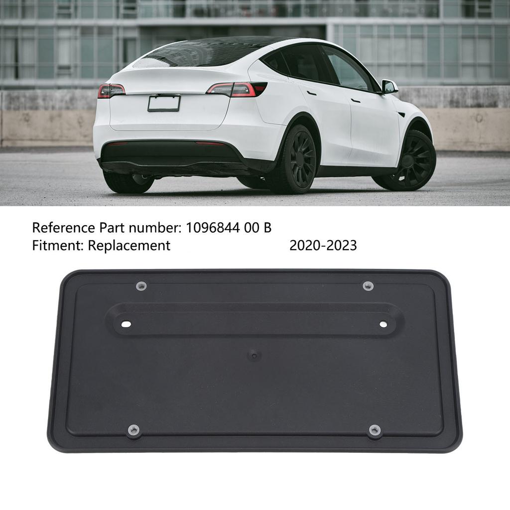 License Plate Mounting Bracket Rear License Plate 1096844 00 B License Plate Frames Replacement for Tesla Model Y 2020 To 2025